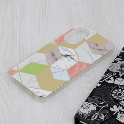 Ovitek za Oppo A78 4G, Techsuit, Marble, vijoličen