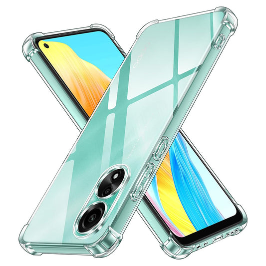 Ovitek za Oppo A78 4G, Techsuit, odporen na udarce, prozoren