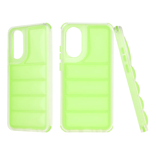 Ovitek za Oppo A78 4G, Techsuit, Wave Shield, Zelen