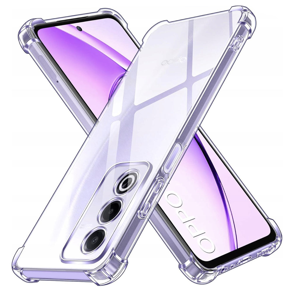Case for Oppo A80, Techsuit, Shockproof Clear, Transparent