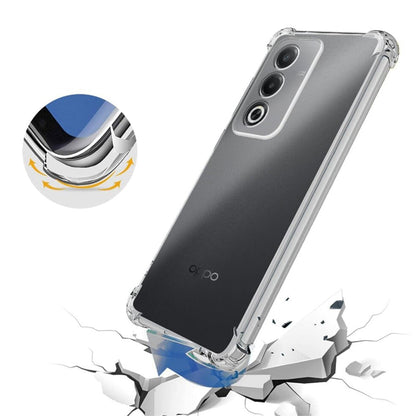 Case for Oppo A80, Techsuit, Shockproof Clear, Transparent