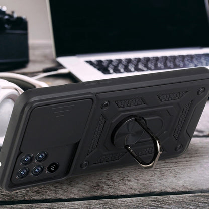 Ovitek za Oppo A94 / Reno5 Lite, Techsuit, CamShield, Črn