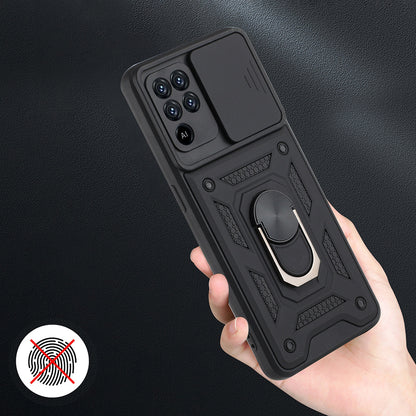 Ovitek za Oppo A94 / Reno5 Lite, Techsuit, CamShield, Črn