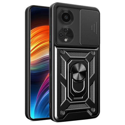 Ovitek za Oppo A98, Techsuit, CamShield, črn