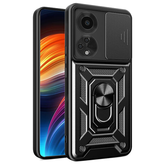 Ovitek za Oppo A98, Techsuit, CamShield, črn