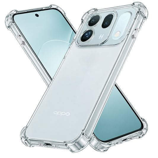Ovitek za Oppo Find X10, Techsuit, Shockproof Clear, prozoren