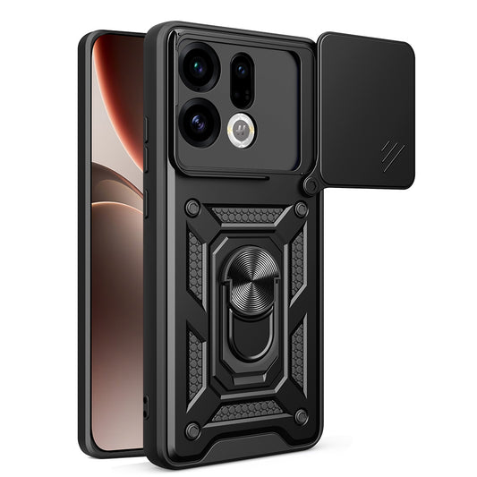 Ovitek za Oppo Find X9, Techsuit, CamShield, črn
