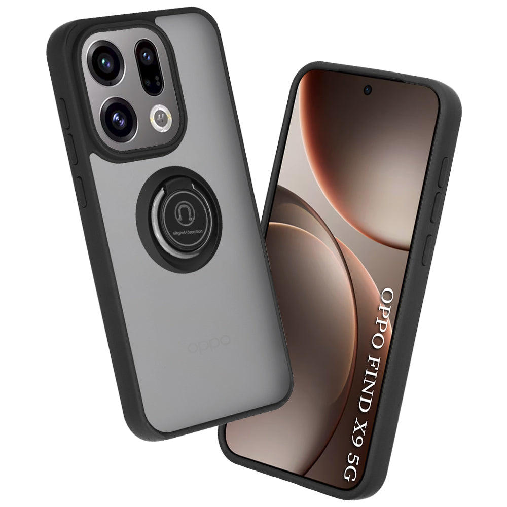 Ovitek za Oppo Find X9, Techsuit, Glinth, Črn