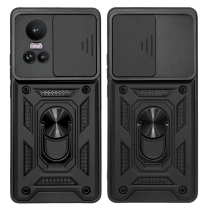 Ovitek za Oppo Reno10 / Reno10 Pro, Techsuit, CamShield, Črn