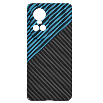 Ovitek za Oppo Reno10 / Reno10 Pro, Techsuit, Carbonite FiberShell, Črna Bleu