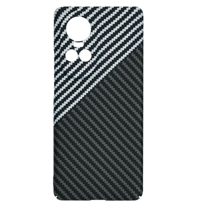 Ovitek za Oppo Reno10 / Reno10 Pro, Techsuit, Carbonite FiberShell, Črno Siva