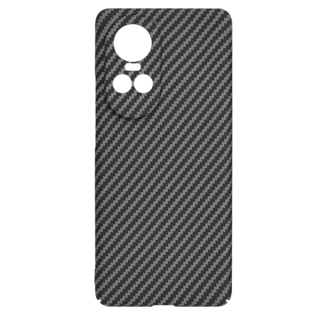 Ovitek za Oppo Reno10 / Reno10 Pro, Techsuit, Carbonite FiberShell, Črn