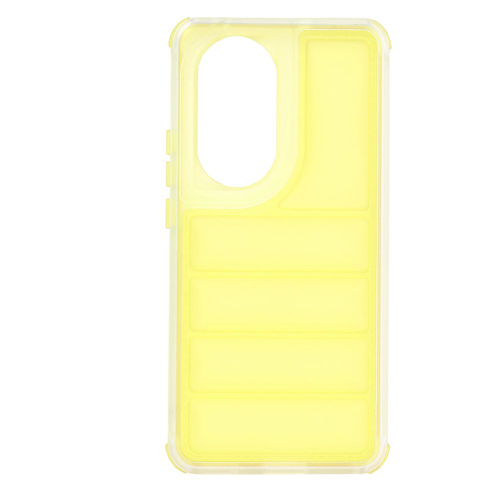 Ovitek za Oppo Reno10 / Reno10 Pro, Techsuit, Wave Shield, rumen