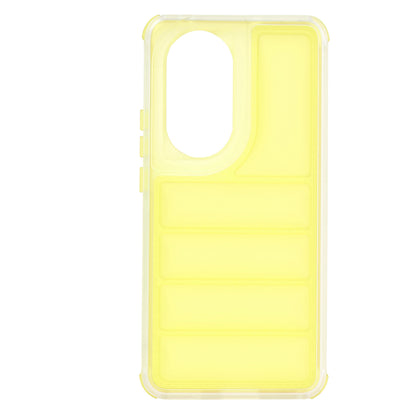 Ovitek za Oppo Reno10 / Reno10 Pro, Techsuit, Wave Shield, rumen