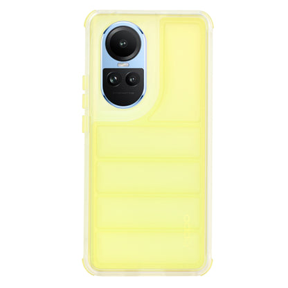 Ovitek za Oppo Reno10 / Reno10 Pro, Techsuit, Wave Shield, rumen