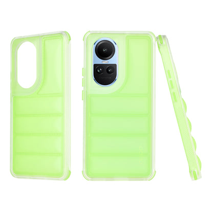 Ovitek za Oppo Reno10 / Reno10 Pro, Techsuit, Wave Shield, Zelen