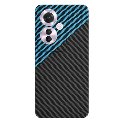 Ovitek za Oppo Reno11 F, Techsuit, Carbonite FiberShell, Črna Bleu