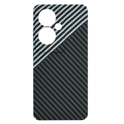 Ovitek za Oppo Reno11 F, Techsuit, Carbonite FiberShell, Črno Siva