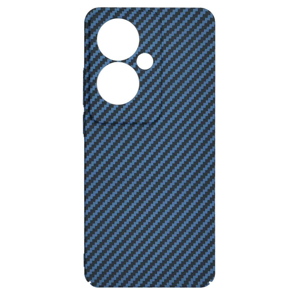 Ovitek za Oppo Reno11 F, Techsuit, Carbonite FiberShell, turkizna