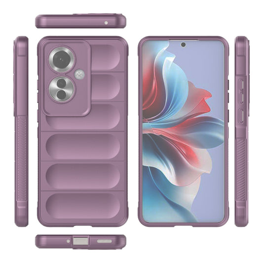 Ovitek za Oppo Reno11 F, Techsuit, Magic Shield, vijoličen