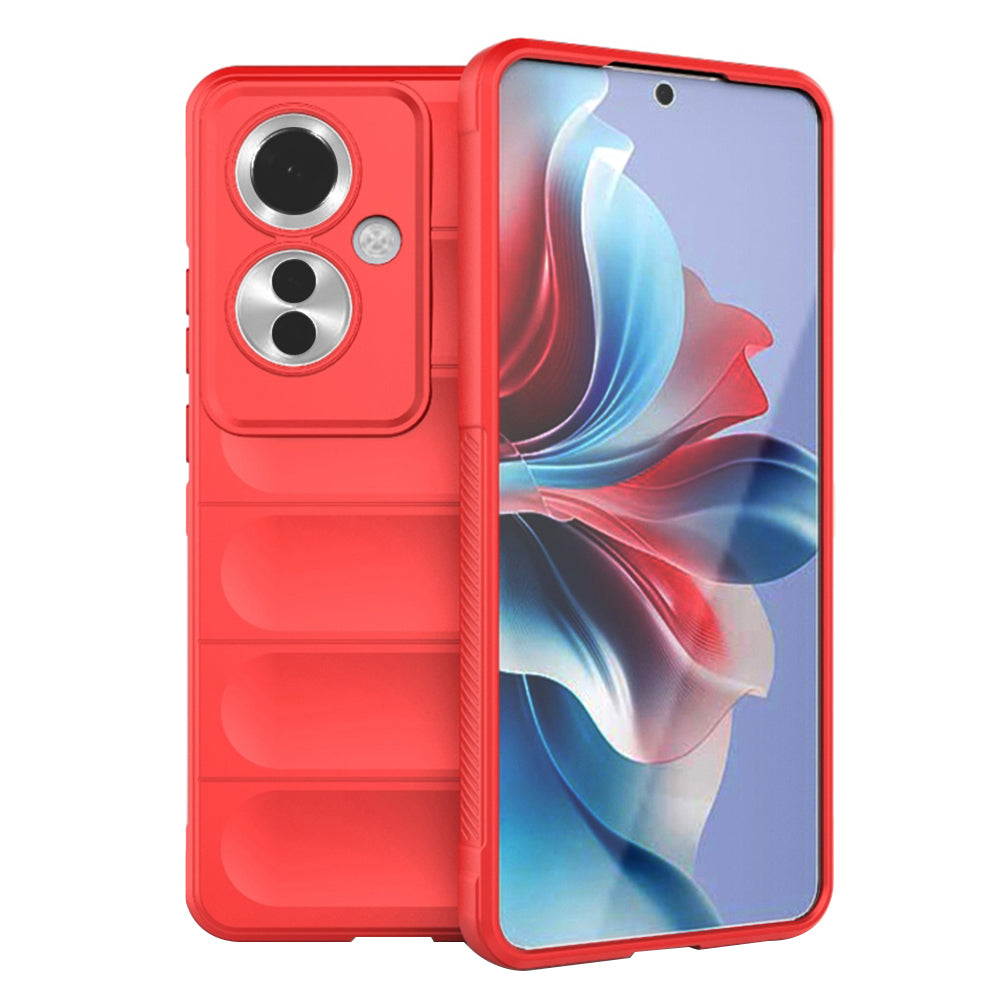 Ovitek za Oppo Reno11 F, Techsuit, Magic Shield, rdeč