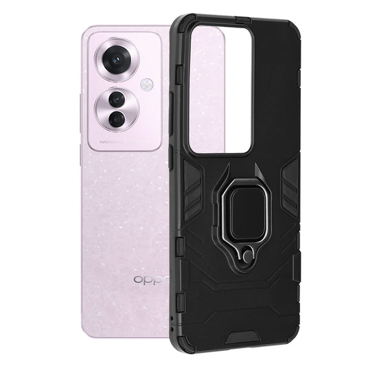 Ovitek za Oppo Reno11 F, Techsuit, Shield, Črn