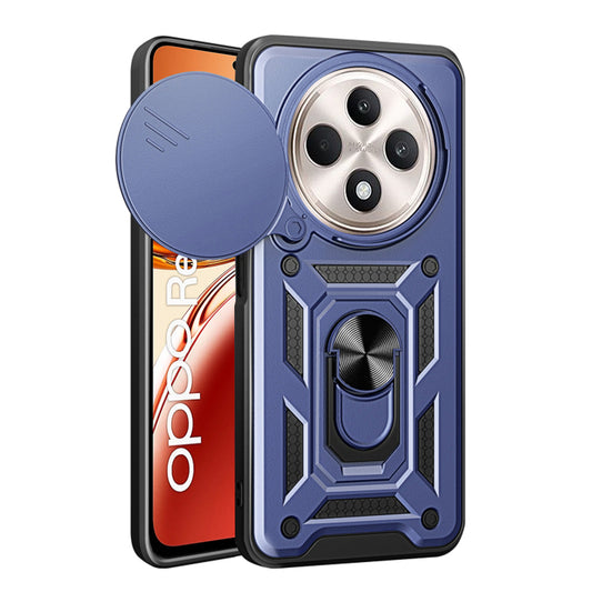 Ovitek za Oppo Reno12 FS 5G / Reno12 FS 4G / Reno12 F 4G / Reno12 F, Techsuit, CamShield, modra