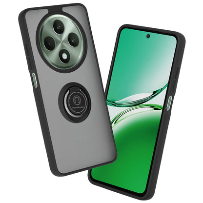 Ovitek za Oppo Reno12 FS 5G / Reno12 FS 4G / Reno12 F 4G / Reno12 F, Techsuit, Glinth, Črn