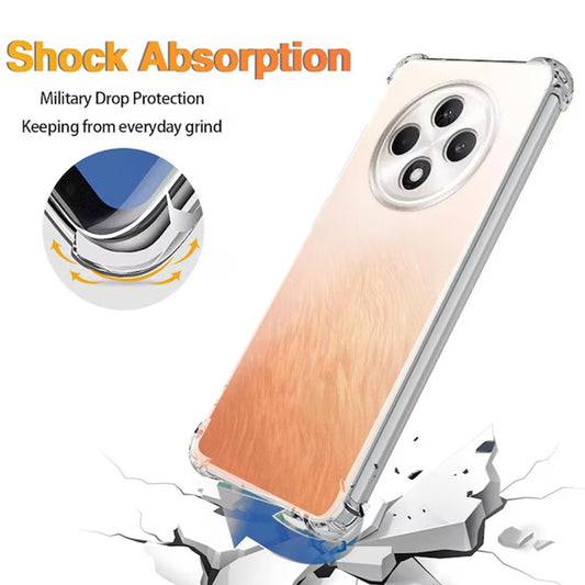 Ovitek za Oppo Reno12 FS 5G / Reno12 FS 4G / Reno12 F 4G / Reno12 F, Techsuit, odporen na udarce, prozoren