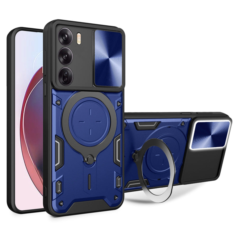 Ovitek za Oppo Reno12 Pro, Techsuit, CamGuard Pro, Modra
