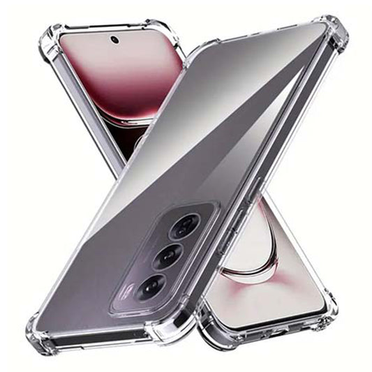 Ovitek za Oppo Reno12 Pro, Techsuit, Proti udarcem Prozoren