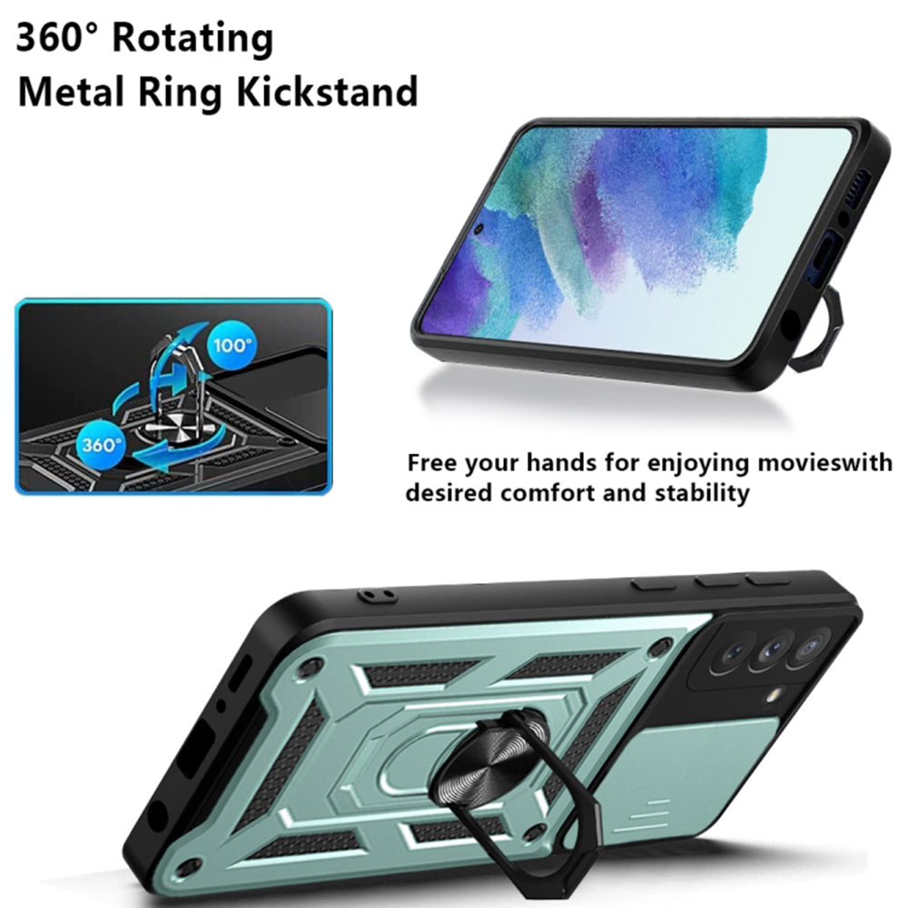 Case for Oppo Reno12, Techsuit, CamShield, Black