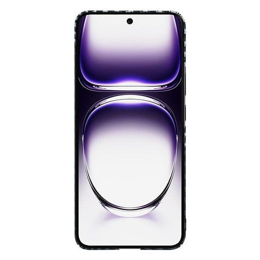 Ovitek za Oppo Reno12, Techsuit, Carbonite FiberShell, Črno Siva