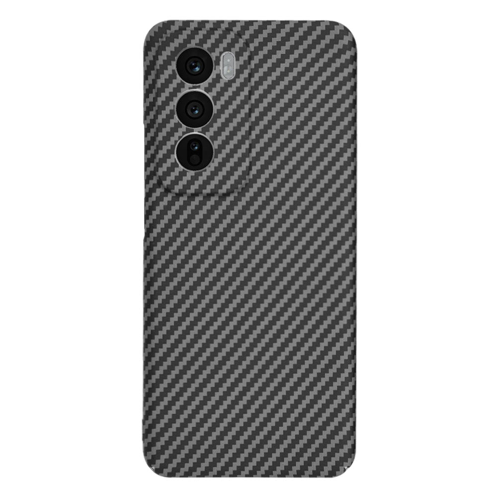 Ovitek za Oppo Reno12, Techsuit, Carbonite FiberShell, Črn