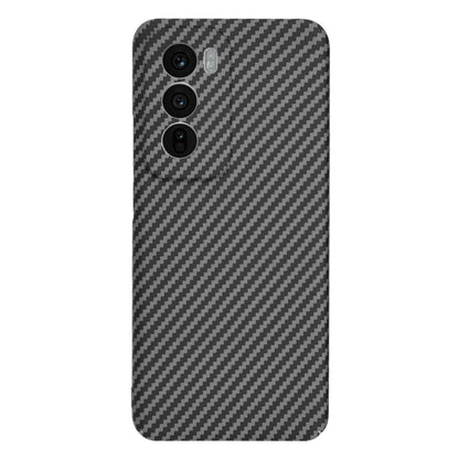 Ovitek za Oppo Reno12, Techsuit, Carbonite FiberShell, Črn