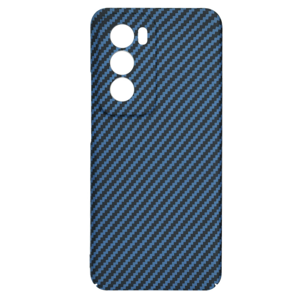 Ovitek za Oppo Reno12, Techsuit, Carbonite FiberShell, turkizna