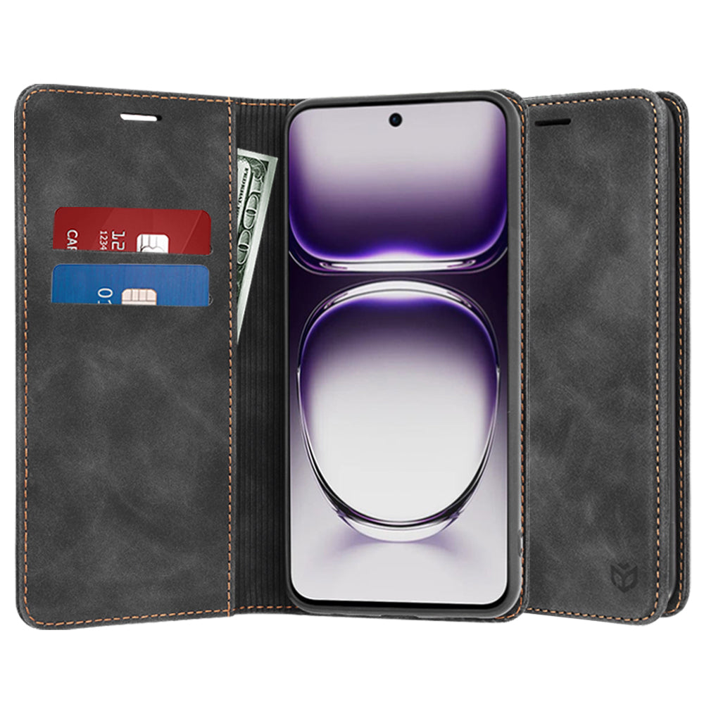 Ovitek za Oppo Reno12, Techsuit, Confy, Črn