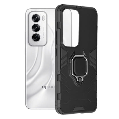 Ovitek za Oppo Reno12, Techsuit, Shield, Črn