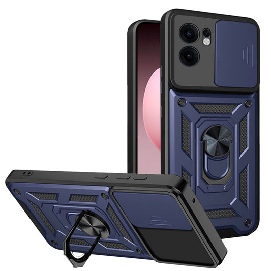 Ovitek za Oppo Reno13 FS 5G / Reno13 F 4G / Reno13 F, Techsuit, CamShield, modra