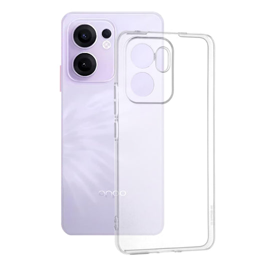 Ovitek za Oppo Reno13 FS 5G / Reno13 F 4G / Reno13 F, Techsuit, Jasno, Prosojno