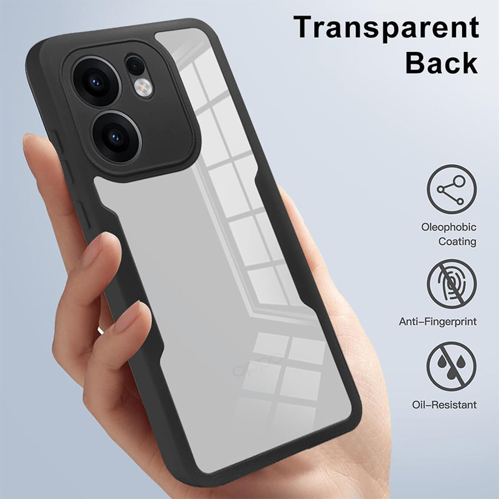 Ovitek za Oppo Reno13 FS 5G / Reno13 F 4G / Reno13 F, Techsuit, ColorVerse 360, Vijolična