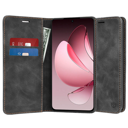 Ovitek za Oppo Reno13 FS 5G / Reno13 F 4G / Reno13 F, Techsuit, Confy, Črn
