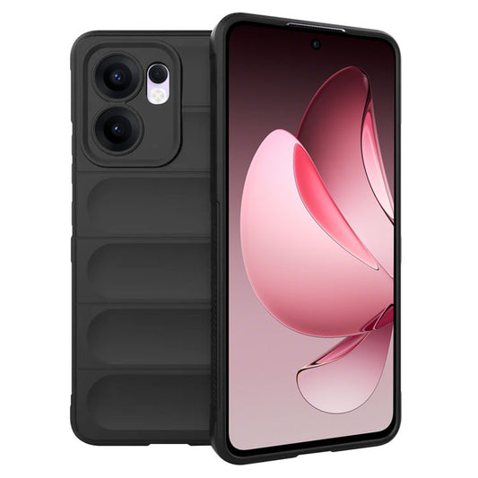 Ovitek za Oppo Reno13 FS 5G / Reno13 F 4G / Reno13 F, Techsuit, Magic Shield, Črn