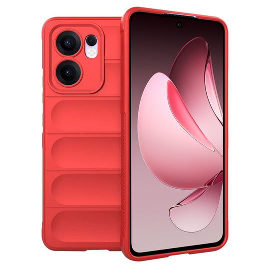 Ovitek za Oppo Reno13 FS 5G / Reno13 F 4G / Reno13 F, Techsuit, Magic Shield, Rdeča
