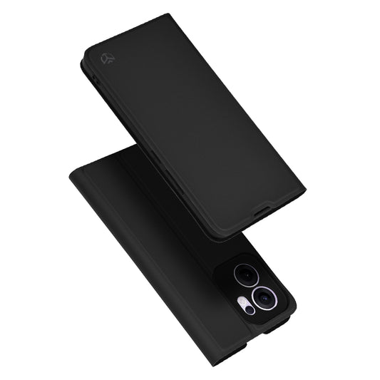 Ovitek za Oppo Reno13 FS 5G / Reno13 F 4G / Reno13 F, Techsuit, Magskin Book, Črn