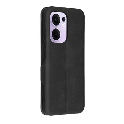 Ovitek za Oppo Reno13 FS 5G / Reno13 F 4G / Reno13 F, Techsuit, Safe Wallet Plus, Črn