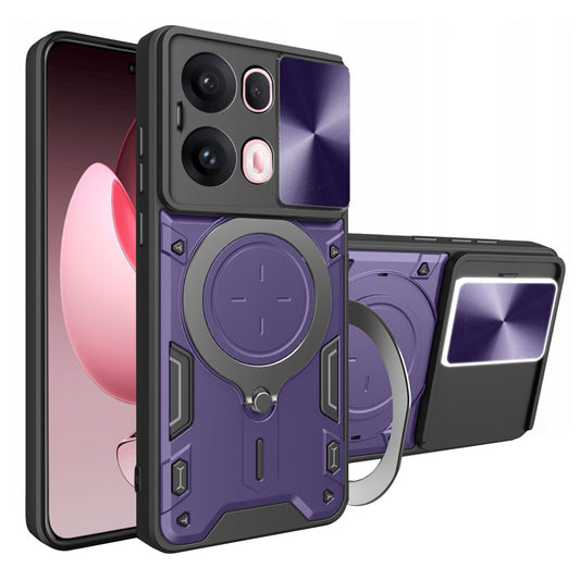 Ovitek za Oppo Reno13 Pro, Techsuit, CamGuard Pro, vijoličen