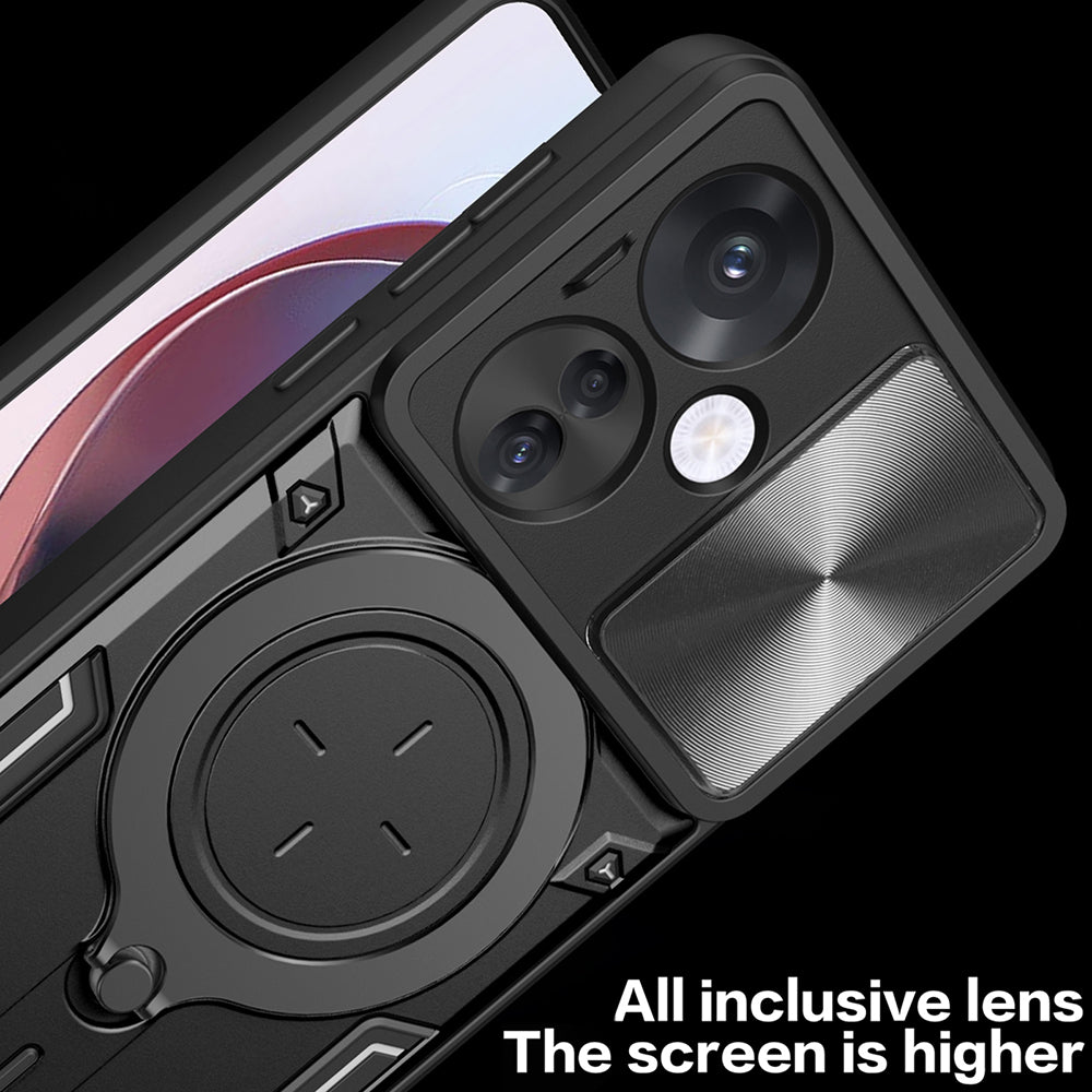 Case for Oppo Reno13 Pro, Techsuit, CamGuard Pro, Purple