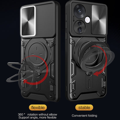 Case for Oppo Reno13 Pro, Techsuit, CamGuard Pro, Black