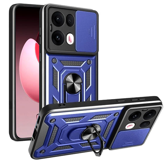 Ovitek za Oppo Reno13 Pro, Techsuit, CamShield, modra